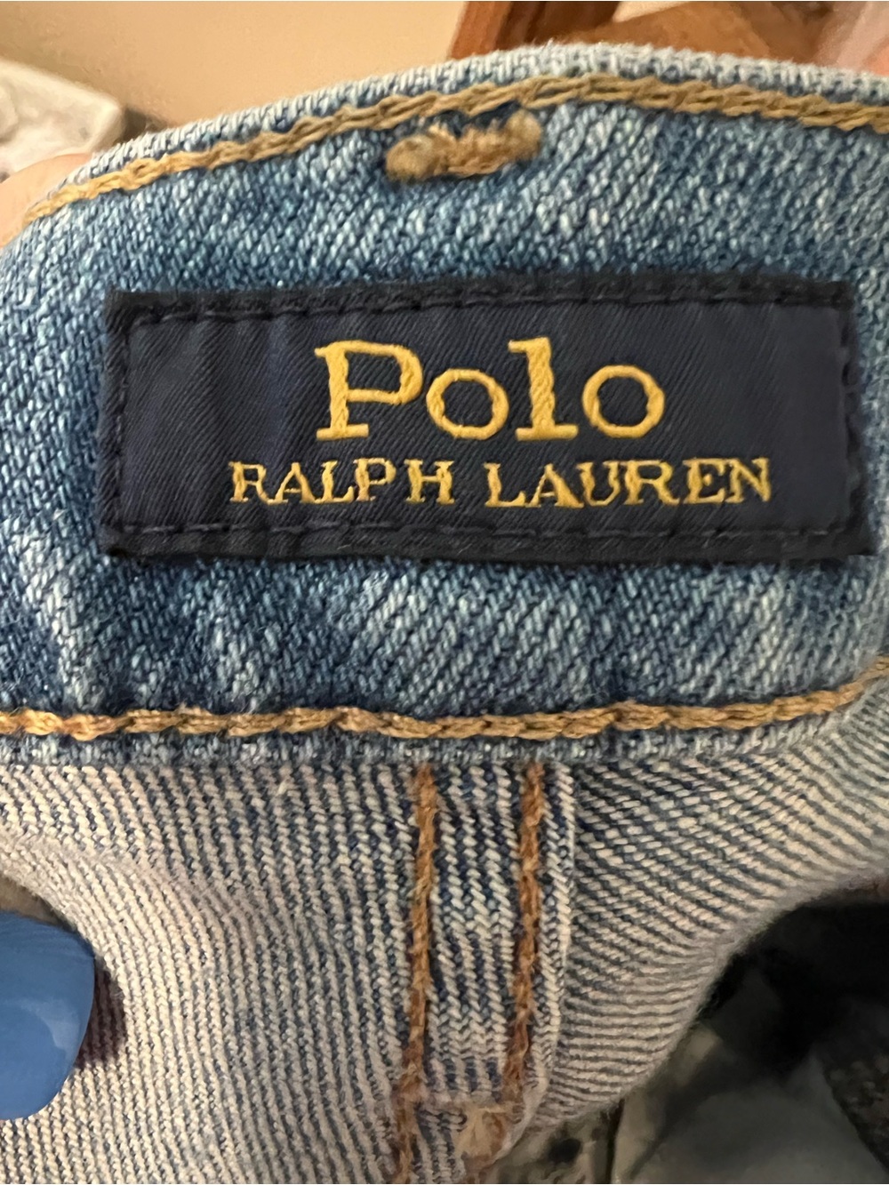 Ralph Lauren Tompkins Mid-Rise Skinny Crop Blue Denim Jeans - Picture 6 of 7